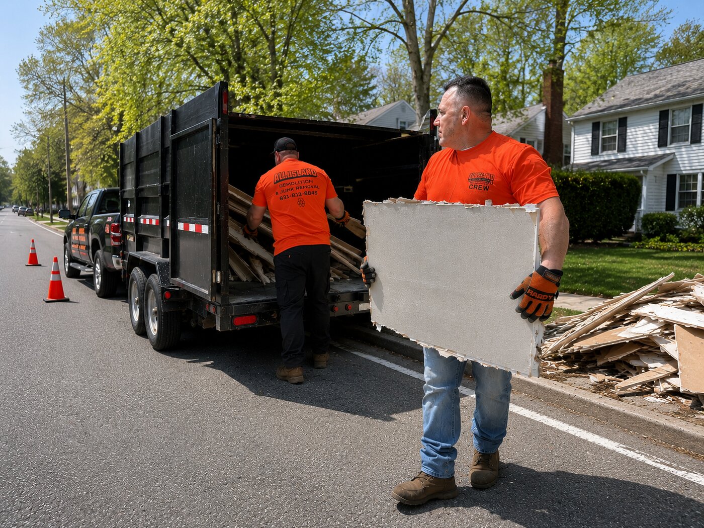 All Island crew on a Smithtown job